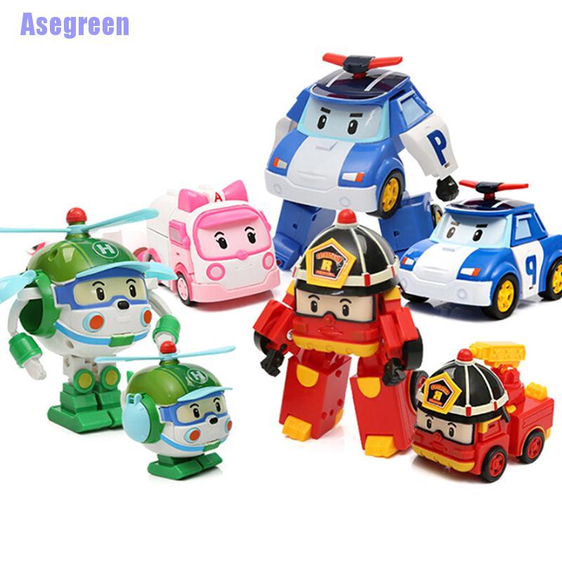 Đồ Chơi Rô Bốt Biến Hình Xe Hơi Robocar POLI Dễ Thương
