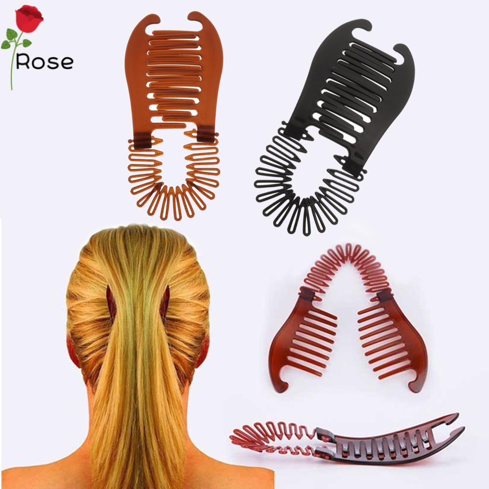 (Hàng Mới Về) Phụ Kiện Kẹp Tóc Bằng Cao Su Co Giãn Nhiều Màu Cho Nữ