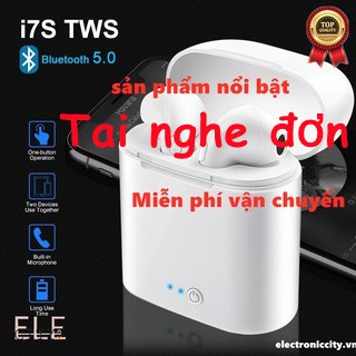 Tai nghe Bluetooth không dây i7s- Tai nghe đơn