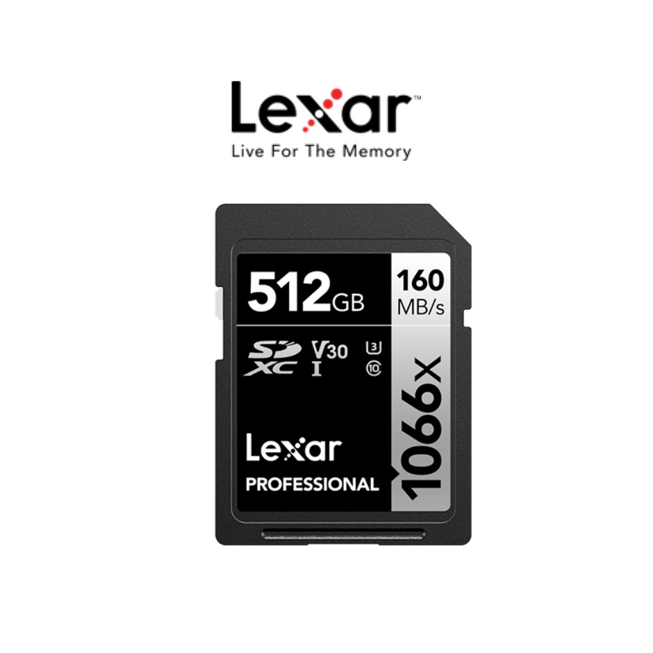 Thẻ Nhớ Lexar 1066x SDXC™ UHS-I Card SILVER Series - 512GB - Hàng Chính Hãng