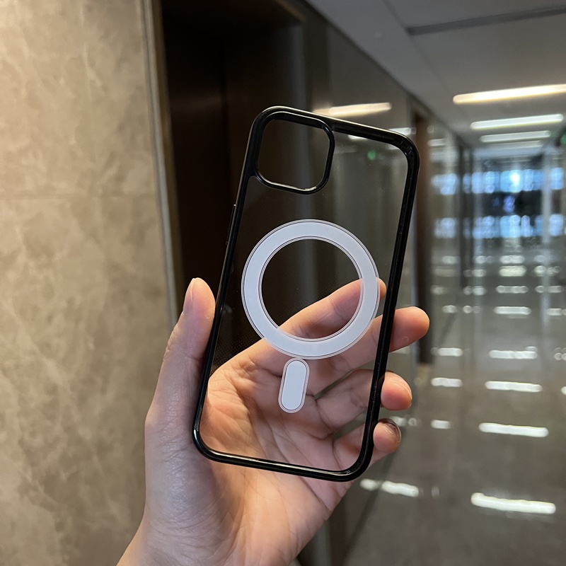 Ốp Điện Thoại Trong Suốt Đơn Giản Chống Rơi Vỡ Cho iPhone xr xs 12 12Pro Max 13 13Pro Max 7plus