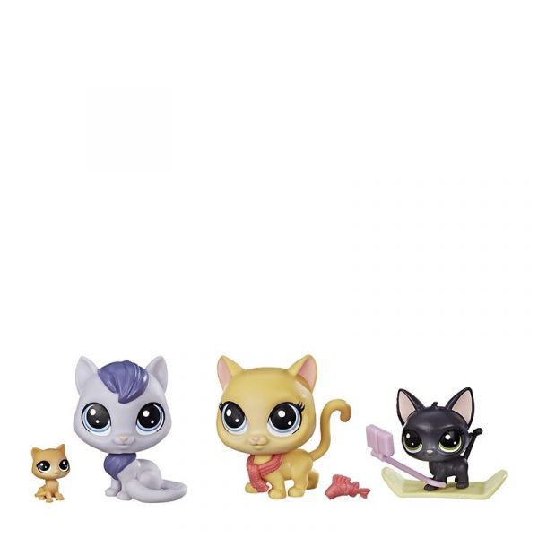 Đồ Chơi Littlest Pet Shop Gia đình Rùa Quý Tộc / Mèo Kitty Quý Phái B9346