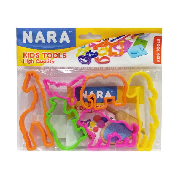 Bộ Khuôn Nặn 6 Món Mo-Zoo Kiddy Clay - Kiddy Clay