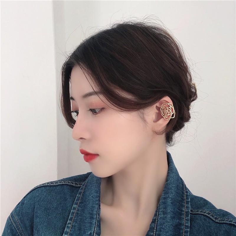 Khuyên tai kẹp vành một bên không bấm lỗ K148 (1 chiếc)