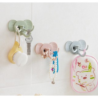 Móc dán treo tường hình con voi
