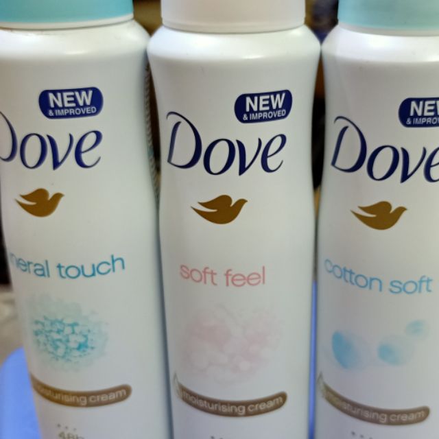 Xịt khử mùi toàn thân nữ Dove touch