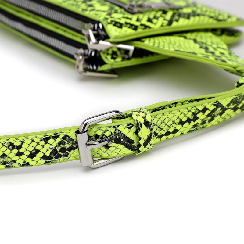 Túi Đeo Hông / Đeo Hông Bằng Da PU In Họa Tiết Da Rắn Tùy Chỉnh Thời Trang Cho Nữ