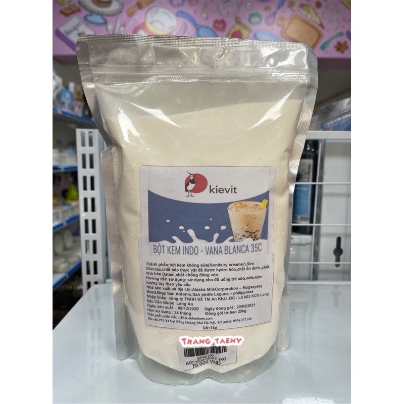 Bột kem béo Kievit vana blanca 1kg