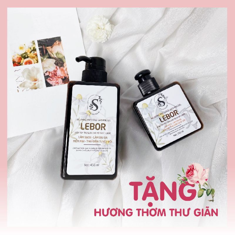 Sữa tắm tinh dầu tràm trà cho bé Lebor - Sam Natural