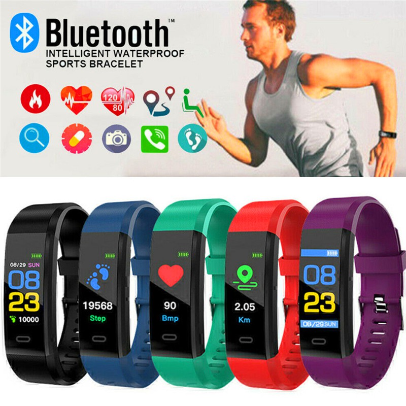 Đồng Hồ Thông Minh Đa Chức Năng Theo Dõi Sức Khoẻ Kết Nối Bluetooth