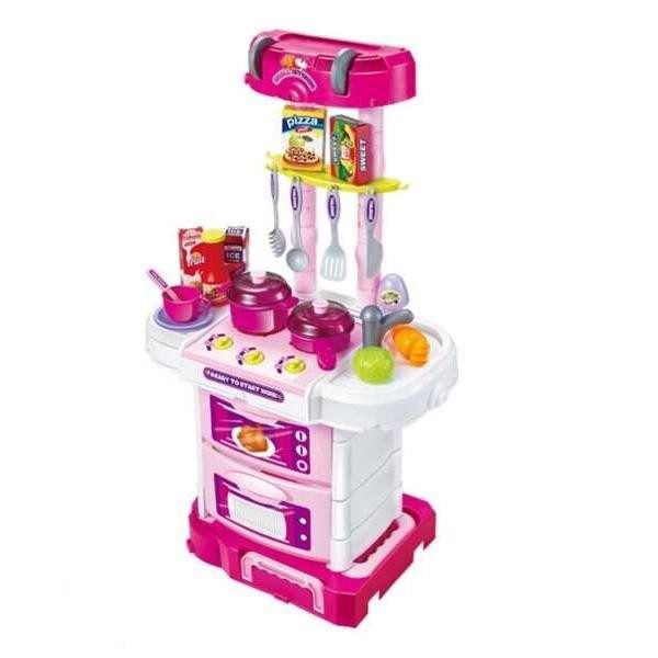 Đồ chơi nấu ăn đa năng Little chef 3 in 1 có âm thanh và ánh sáng