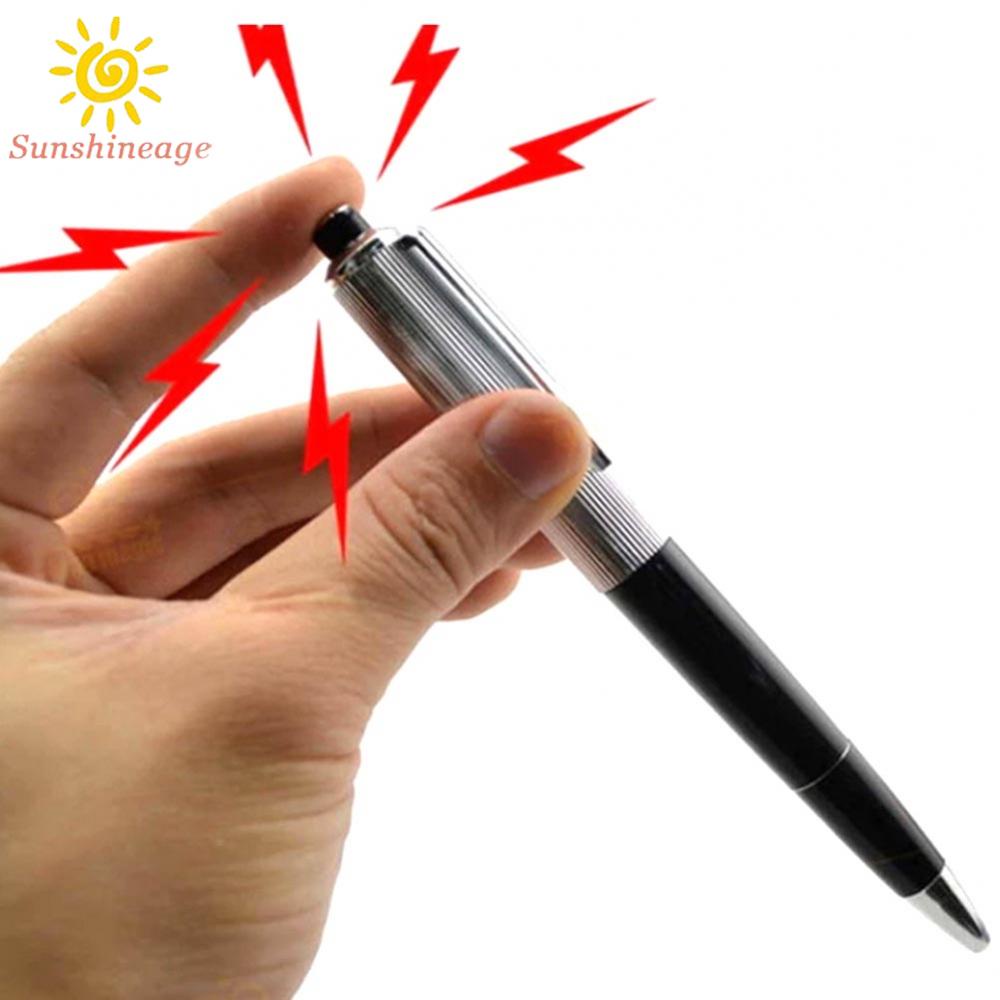 1pcs Creative Electric Shock Pen Toy Utility Gadget Gag Joke Funny Prank Trick