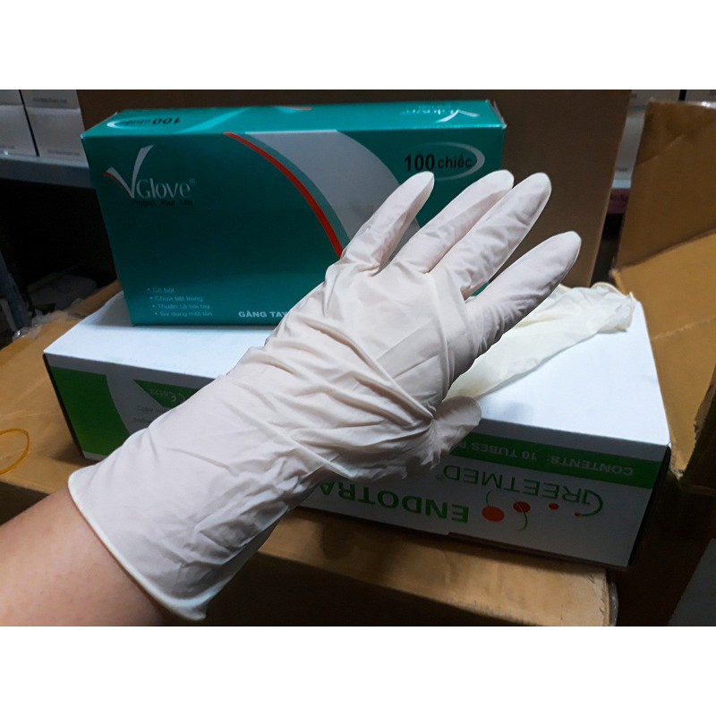 Găng tay y tế có bột VGlove
