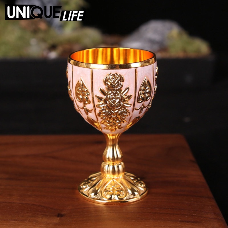 Ly uống rượu phong cách Vintage Châu Âu độc đáo