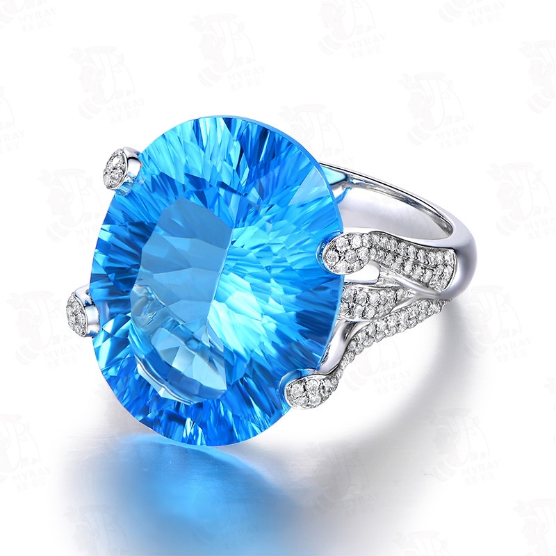 Nữ Của Dát Sapphire Nhẫn