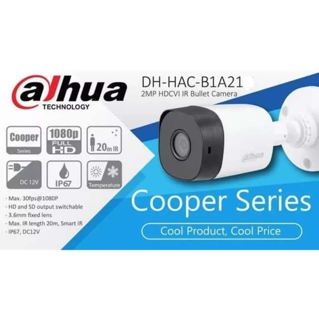 Camera Dh-hac-B1A21P /T1A21P Dahua chính hãng bh 24 tháng | WebRaoVat - webraovat.net.vn