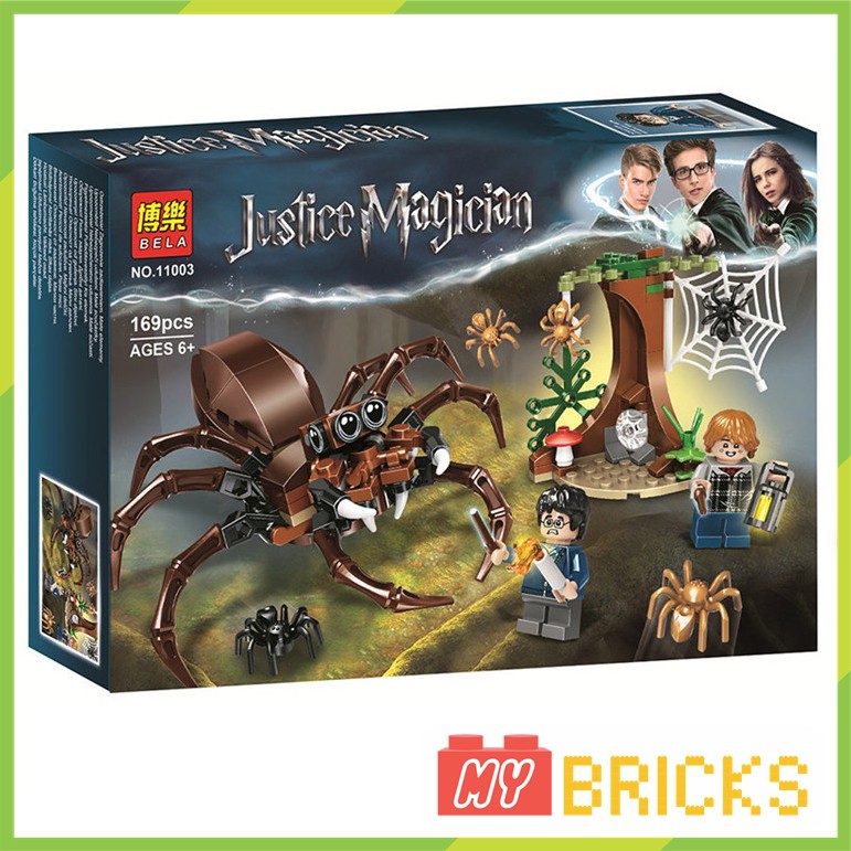Lắp ráp Harry-Potter chiến đấu nhện khổng lồ Aragog's Lair - MR3003