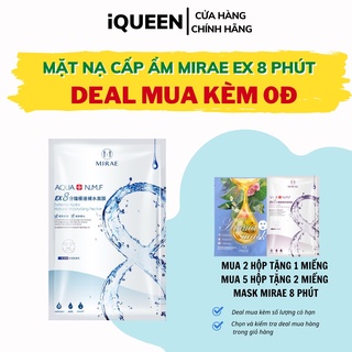 Mặt Nạ Cấp Ẩm Mirae EX 8 phút 1 Miếng Cấp Ẩm Cấp Tốc - Aqua Cải Thiện Da Khô Mang Lại Làn Da Căng Mịn 20g/miếng