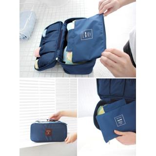Du Lịch Nữ Cô Gái Mỹ Phẩm Trang Điểm Vệ Sinh Rửa Hộp Bảo Quản Đồ Lót Áo Ngực Túi
