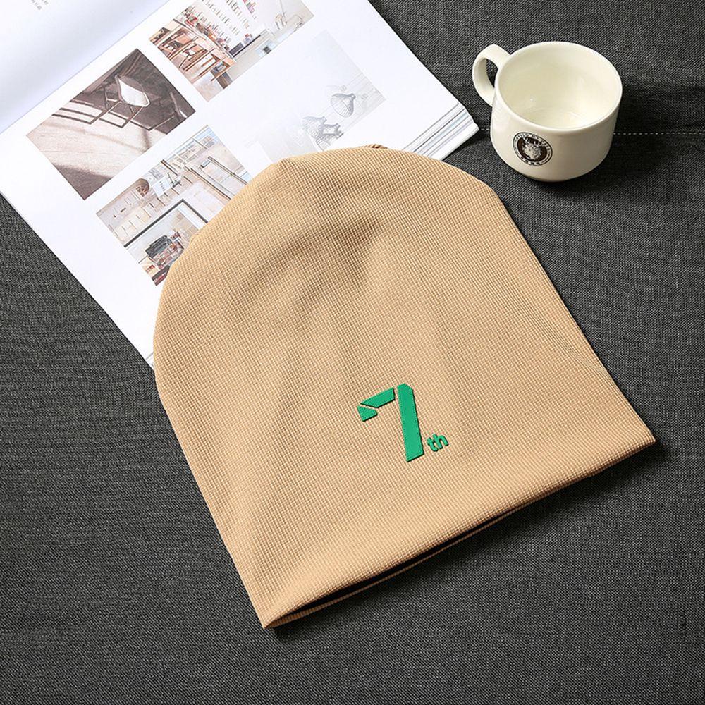 Mũ Dệt Kim Giữ Ấm Mùa Đông In Số 7th Đơn Giản Hợp Thời Trang Cho Nữ