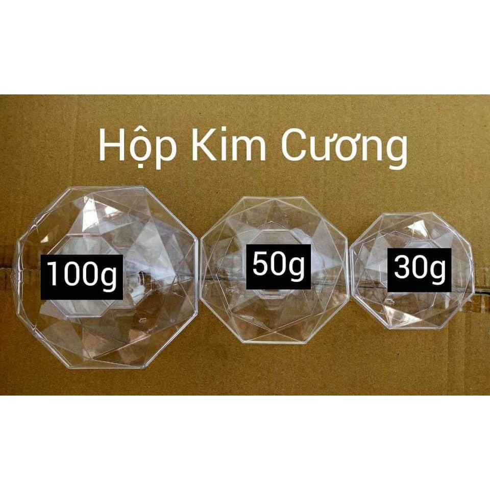 HỘP KIM CƯƠNG ĐỰNG YẾN 30G/50G/100G