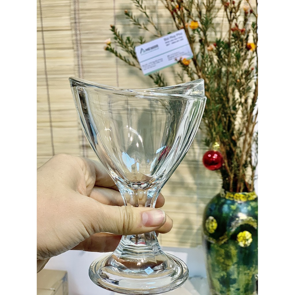 Một Chiếc Ly đựng kem tươi thủy tinh thái lan Ocean Delight Sundae Cup đẹp cao cấp giá rẻ chính hãng 160-165-223ml
