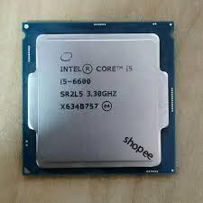 CPU intel I5 - 6600 Tray không box+tản