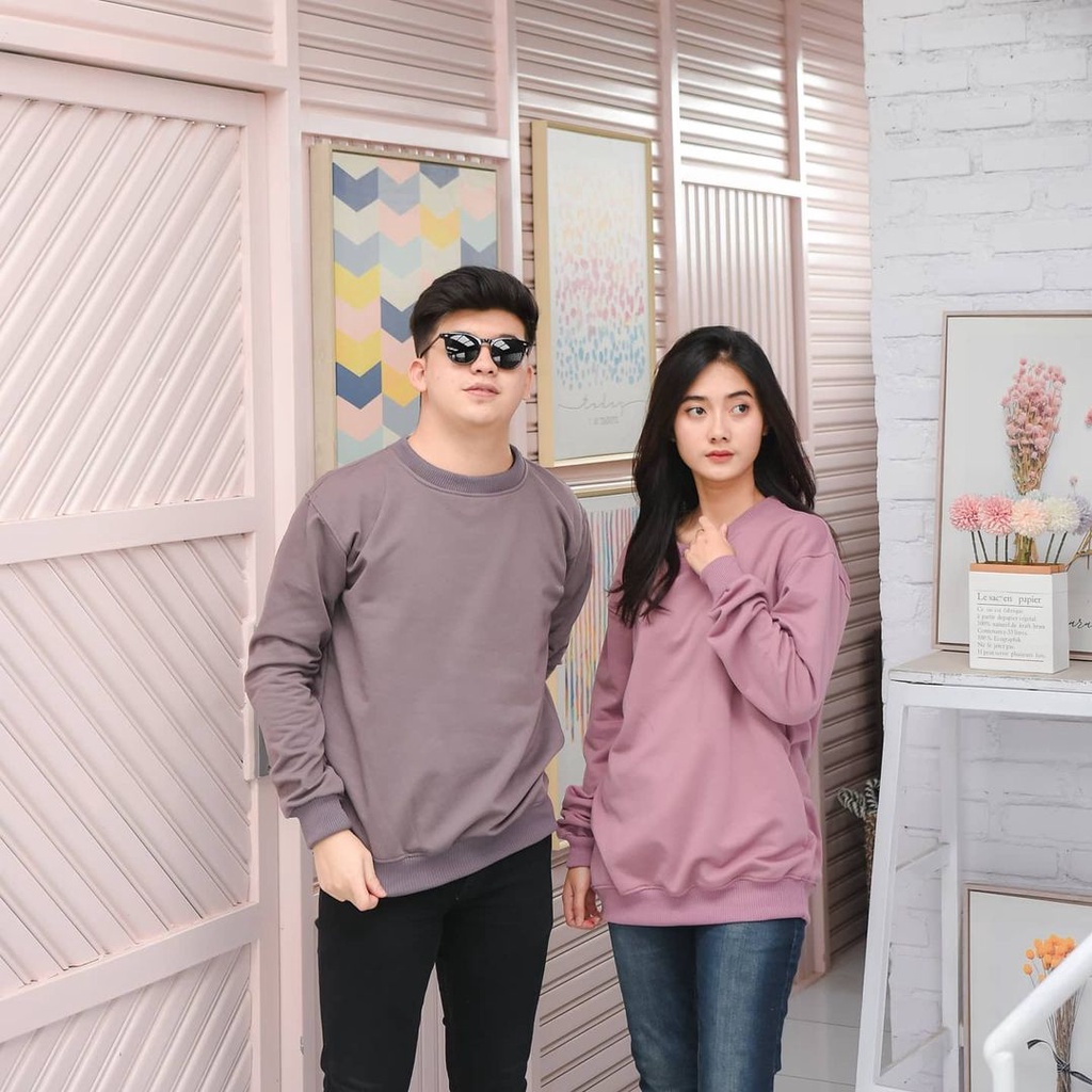 Áo Hoodie Màu Xám Cơ Bản Thời Trang Dành Cho Nam Và Nữ Distro 2021 | BigBuy360 - bigbuy360.vn