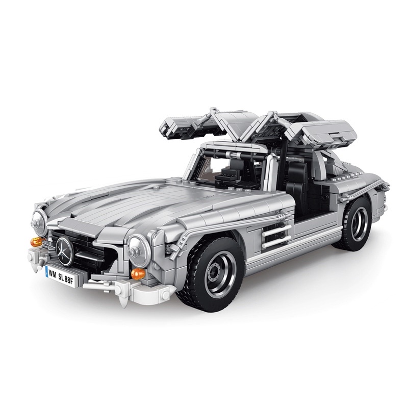Lego lắp ghép siêu xe oto Mec siêu sang với 1416pcs