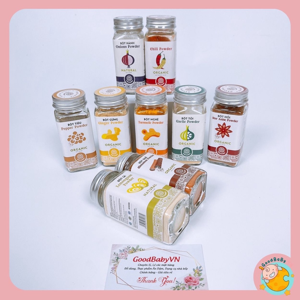 Gia vị hữu cơ Vinasamex cho bé và cả gia đình Goodbabyvn