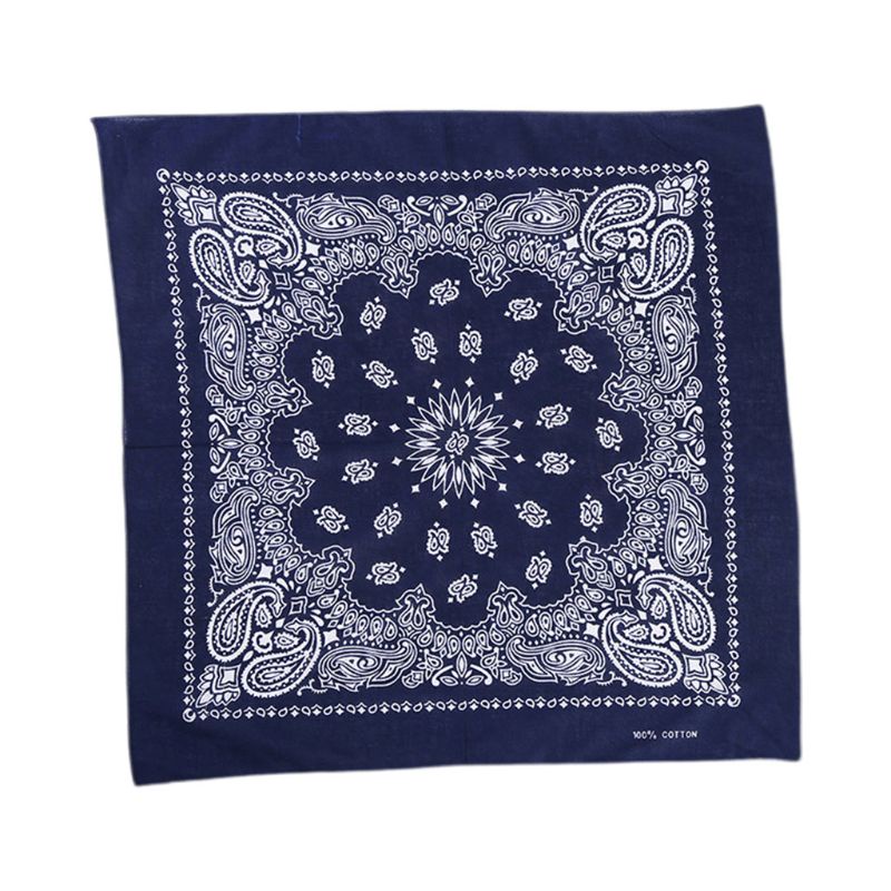 Khăn Vuông Họa Tiết Hoa Phong Cách Hip Hop Dùng Khi Chạy Xe Đạp