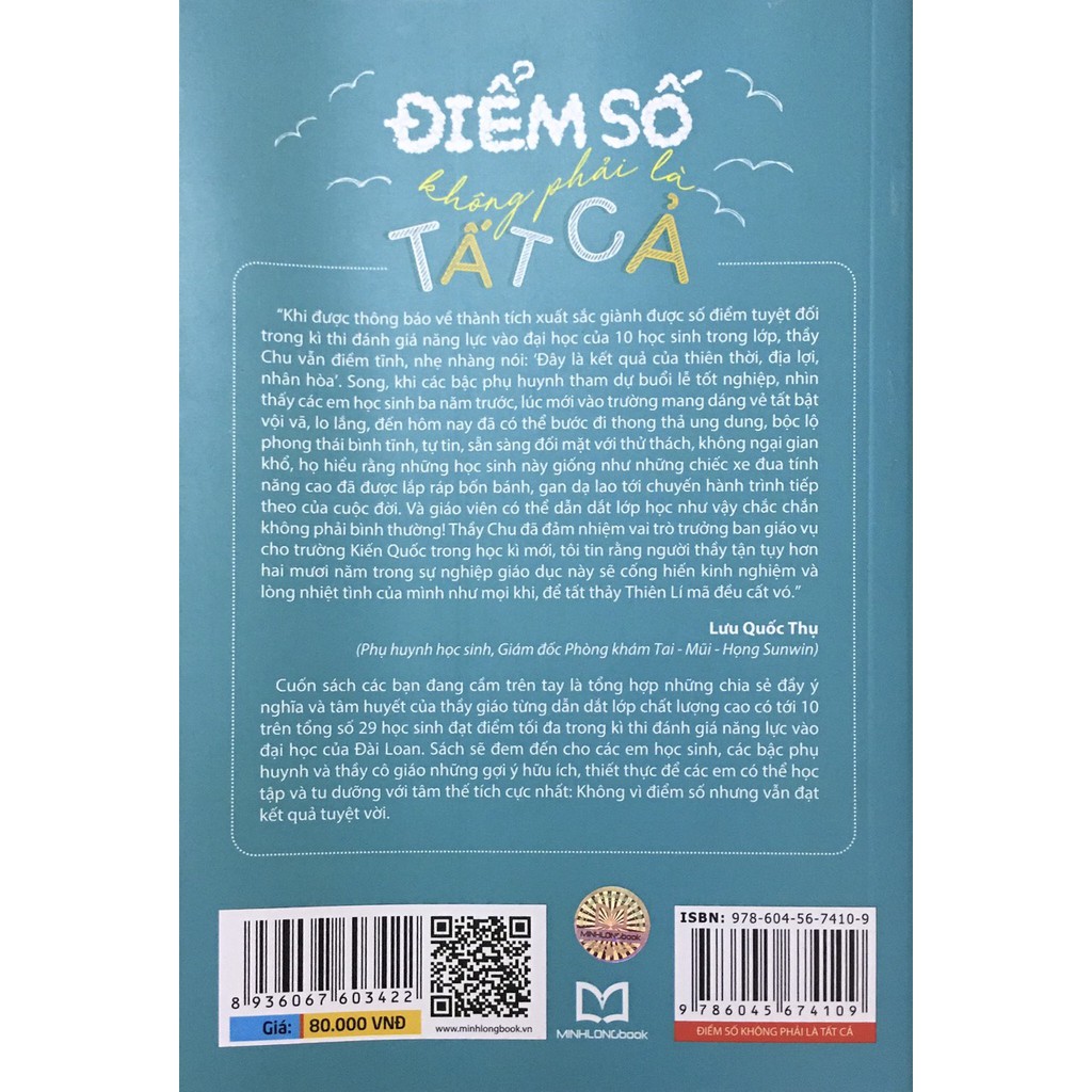 Sách -  Điểm Số Không phải Là Tất Cả
