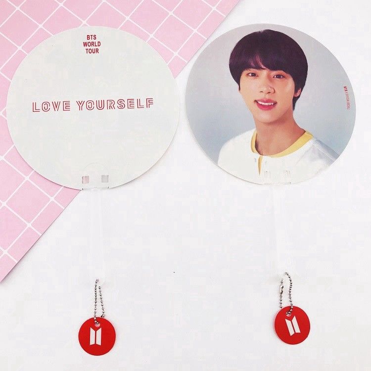 Quạt cầm tay in hình nhóm nhạc BTS
