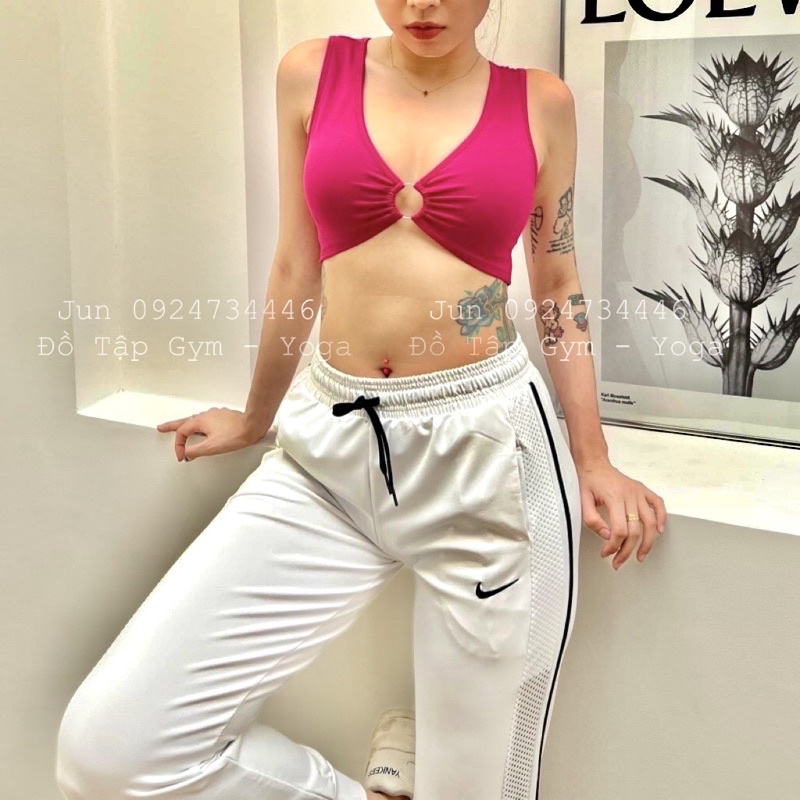 Áo Bra Khoen Tròn Siêu Sexy Hot Trend tập gym yoga