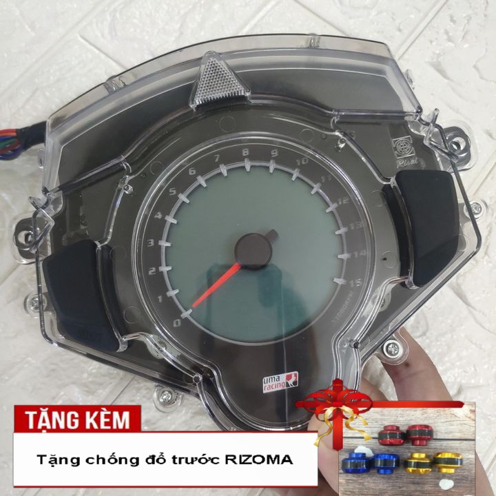 Đồng hồ điện tử Uma EXCITER 135 - Tặng ngay đôi chống đổ trước tròn trơn- S2030