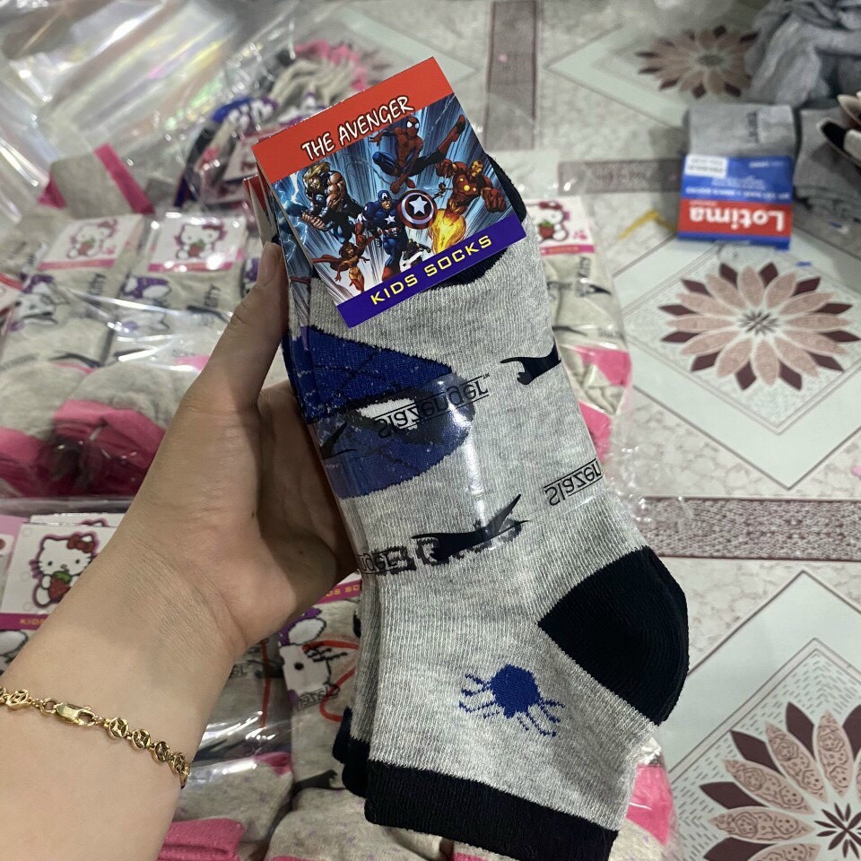 Set 10 Đôi Tất Bé Trai ,Gái ,Vớ Cho Bé Loại 1 Đủ Màu