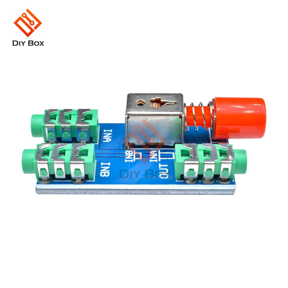 Audio Switching Board 3.5mm A / B Audio Input Block Optional Select Output Type Module One Audio Input to two Audio Output | BigBuy360 - bigbuy360.vn