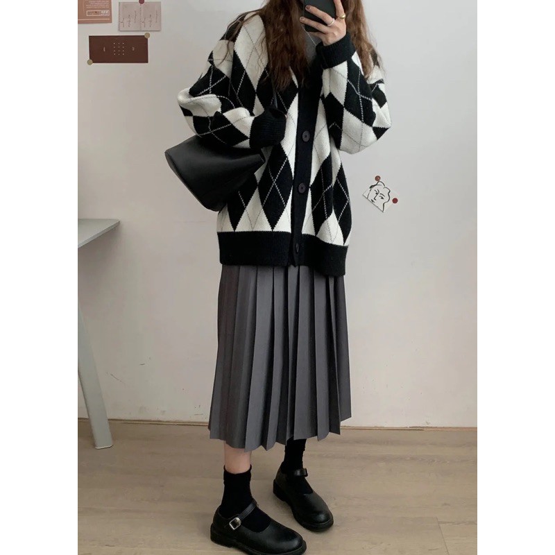 [ORDER TAOBAO] ÁO CARDIGAN LEN Ô TRÁM TO | BigBuy360 - bigbuy360.vn