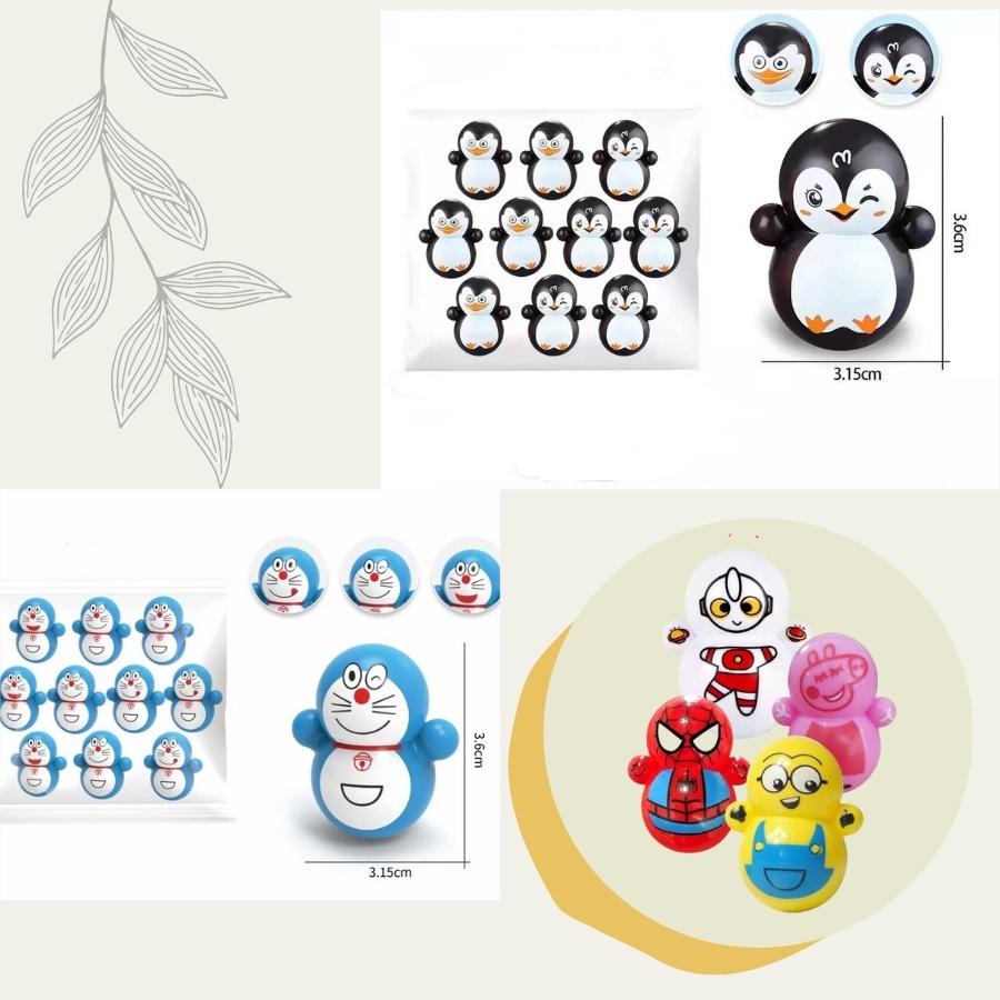 Lật đật squid game mini đồ chơi lật đật mini doraemon cho bé cute dễ thương giá rẻ pikachu, trò chơi con mực, minion