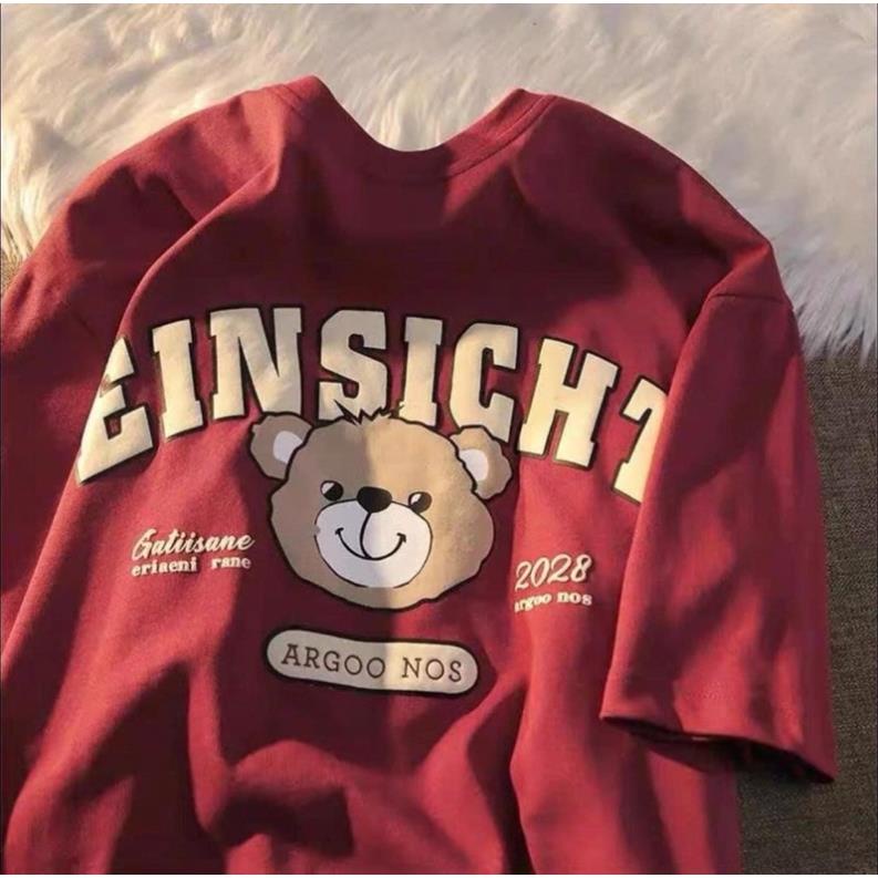 Áo Thun Cotton Khô 3158 Form Rộng Nam Nữ Unisex Form Rộng Nam Nữ EINSICHT