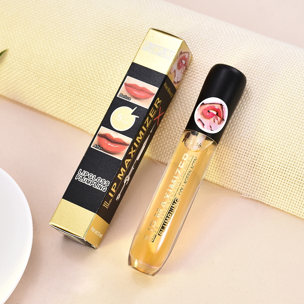 [Hàng mới về] Son bóng dưỡng ẩm chống nước làm môi trông đầy đặn