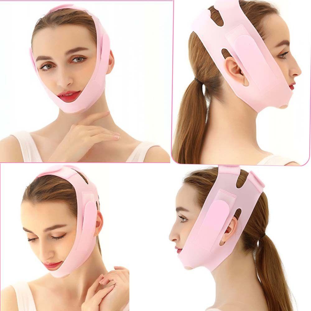 Đai Đeo Silicone Nâng Cơ Mặt Tạo Cằm Chữ V Thoáng Khí