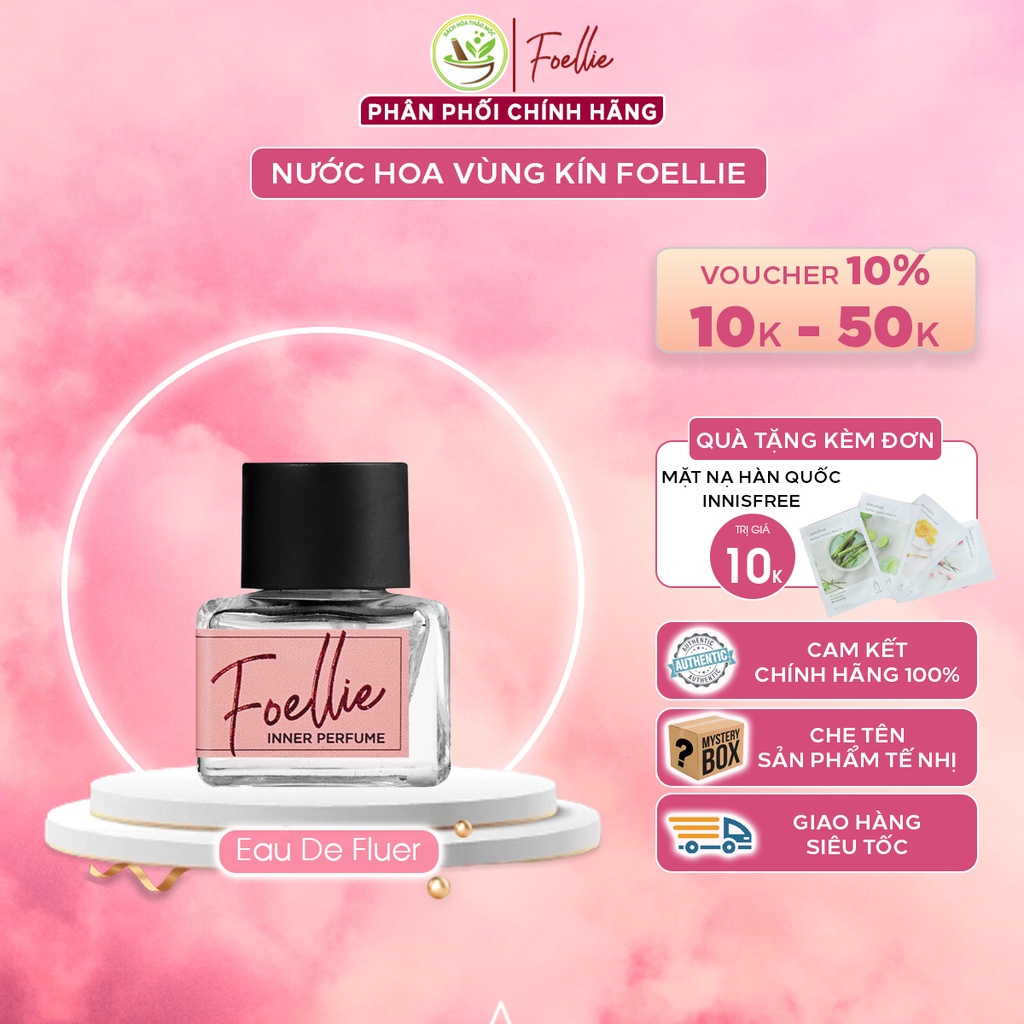 Nước Hoa Vùng Kín Foellie 5ml Hàn Quốc Chính Hãng | Bách Hóa Thảo Mộc
