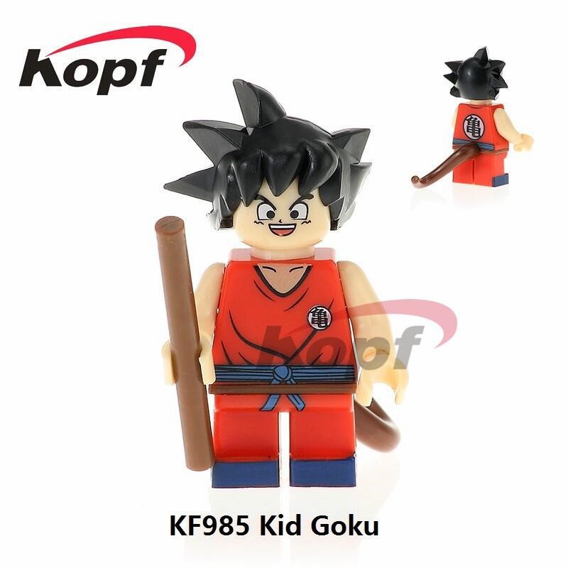 Minifigures Mẫu Nhân Vật Freiza Mr Satan Kid Goku Trong 7 Viên Ngọc Rồng Sun Goku KF983 KF985 KF986