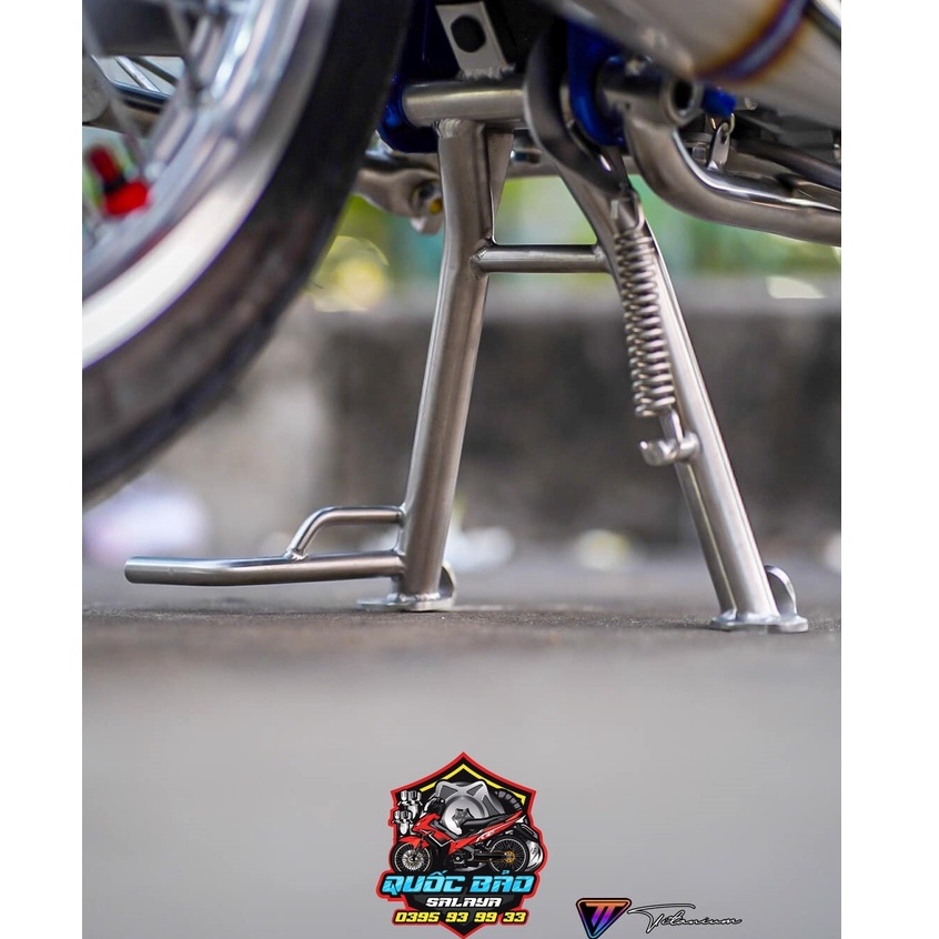 Lò xo chống đứng TBT inox 304 dành cho wave dream và các dòng xe honda