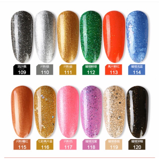 Sơn gel AS cao cấp(mã 109 đến 120)