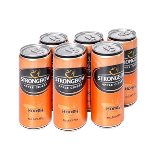 lốc 6 Strongbow 5vị lon 330ml(VỊ MẬT ONG/TÁO/ĐÀO/DÂU ĐỎ/DÂU ĐEN)