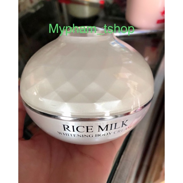 Kem Dưỡng Trắng Da Toàn Thân Sữa Gạo - Collagen RICE MILK WHITEING BODY CREAM