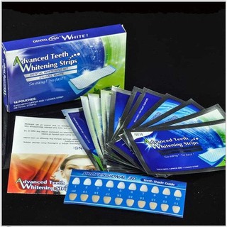 Dán trắng răng Advanced teeth whitening strips