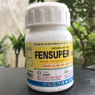 Thuốc diệt ruồi muỗi kiến gián Fensuper 100sc